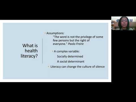 Health Literacy and the Elderly