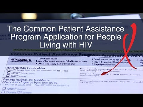 Assistance for HIV Medication is Available