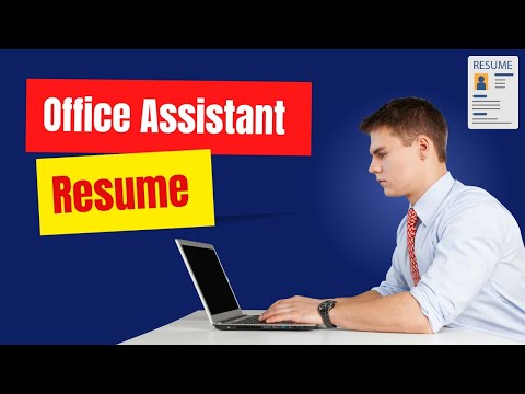 How to Write a Medical Front Office Assistant Resume