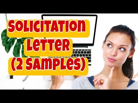 Writing a Solicitation Letter for Medical Assistance in Tagalog