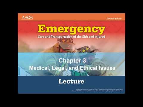 Chapter 3 Legal Issues Every Medical Assisting Student Needs to Know
