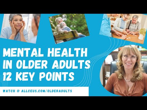 How to Improve Mental Health in the Elderly
