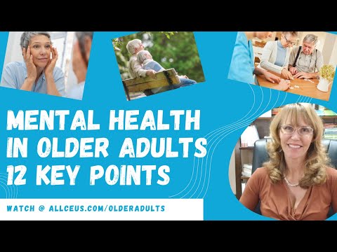 Behavioral Health in the Elderly