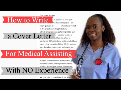 How to Write a Cover Letter for a Medical Assistant Resume