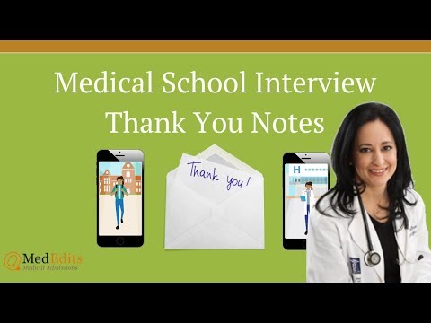 Thank You Letters for Medical Assistant Interviews