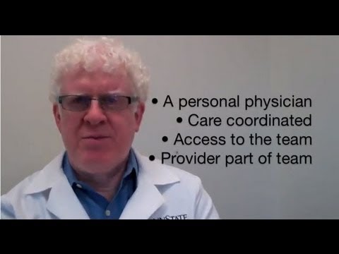 What Are Pt Centered Medical Homes?