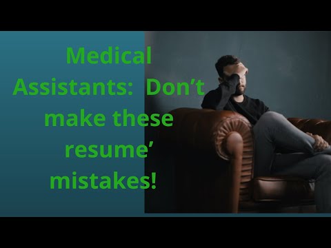 How to Write a Medical Assistant Objective Statement