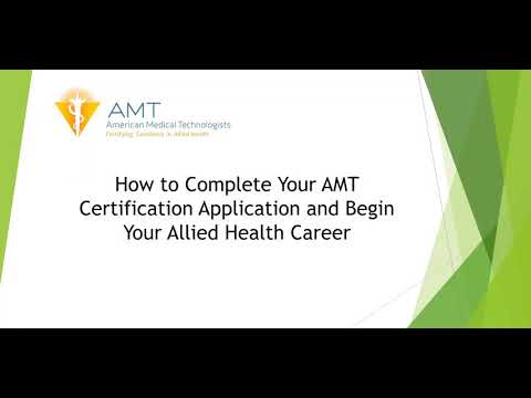 How to Login to AMT’s Medical Assistant Program