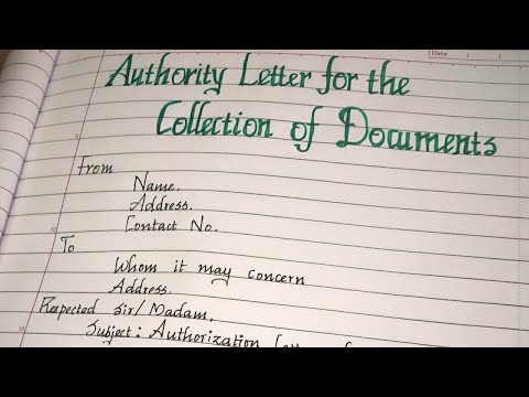 How to Write a Sample Authorization Letter for Medical Assistance