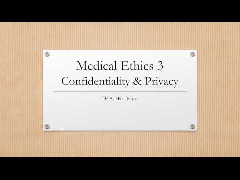 Confidentiality for Medical Assistants