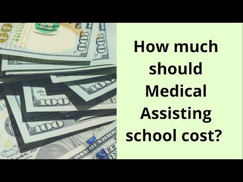 How Much Does a Medical Assistant Trade School Cost?