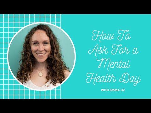 How to Call Out for a Mental Health Day?