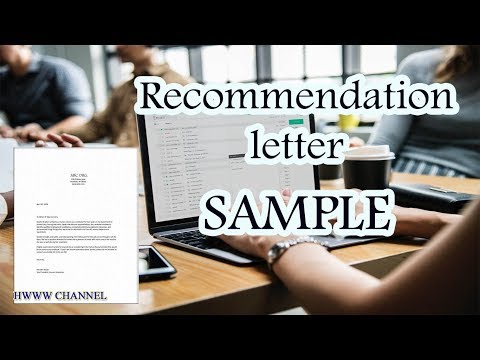 Recommendation Letter Sample for Medical Assistants