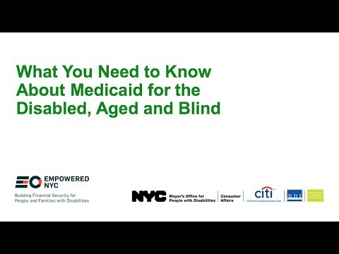 Nevada Offers Medical Assistance for the Aged, Blind, and Disabled