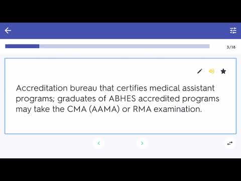 The Accrediting Bureau of Health Education Schools and Medical Assistants